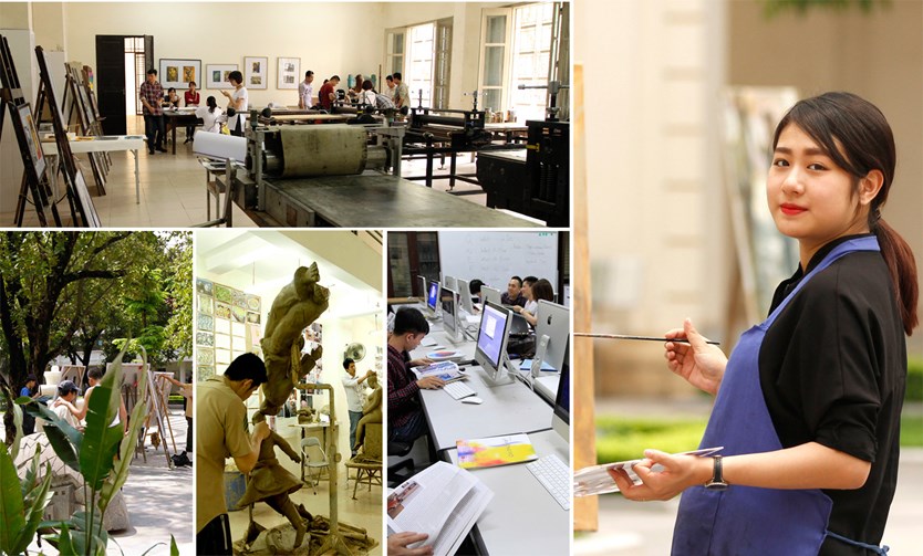 Đại Học Mỹ Thuật Việt Nam Trường C&ocirc;ng Hay Tư