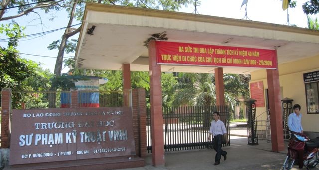 Trường Đại Học Sư Phạm Kỹ Thuật Vinh tuyển sinh