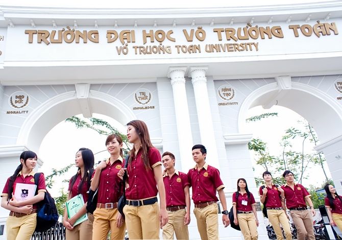 Trường Đại Học Võ Trường Toản điểm chuẩn