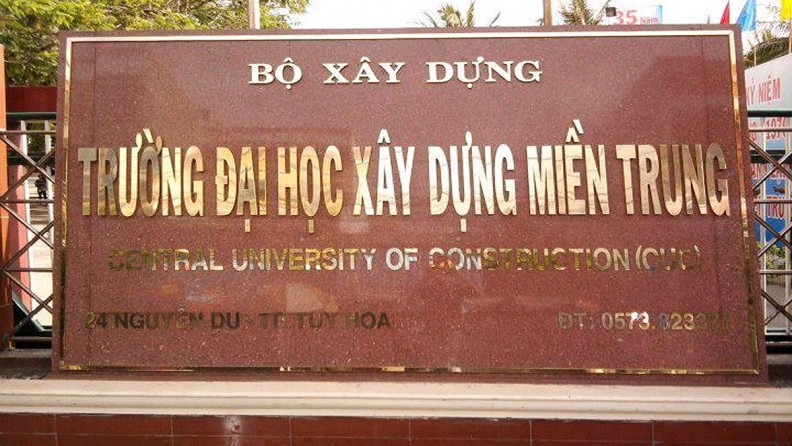 Trường Đại Học X&acirc;y Dựng Miền Trung x&eacute;t học bạ